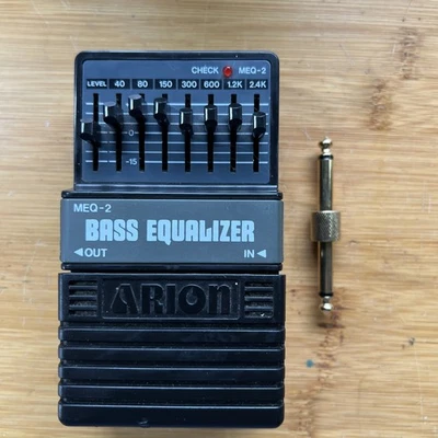 Ecualizador de bajo Arion MEQ-2. ¡Funciona muy bien! Foto 1 de 4