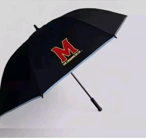 Weatherman Umbrella - 68" University Of Maryland Golf Umbrella - Picture 1 of 5