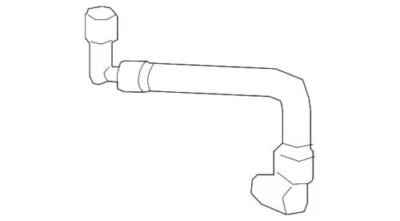 Genuine Ford 2015-2020 Mustang 5.2L Engine Oil Cooler Line Hose FR3Z-6B850-B - Image 1 of 2