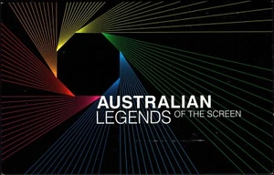 2009 Australia Legends of the Screen Bloques de 4 Estampillas Paquete, sin abrir y original - Imagen 1 de 3