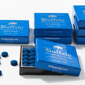Buffalo Diamond Plus Queue Spitzen Snooker & Pool Spitze Größe 9 mm Menge x10 oder x50 - Bild 1 von 1
