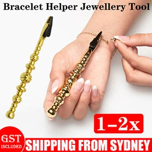 1-2pcs Bracelet Tool Buddy Jewelry Helper Fastening Aid For Necklaces Jewelry - Picture 1 of 11
