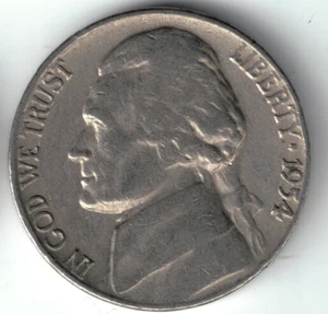 USA - 1954D - Jefferson - 1st portrait - Low Mintage - #18894 - Picture 1 of 2