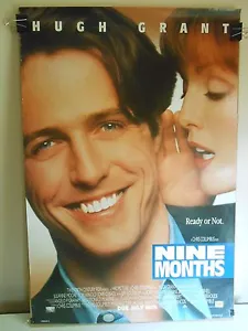 Nove mesi (1995) locandina film originale 2 lati Hugh Grant 27x40 - Foto 1 di 5
