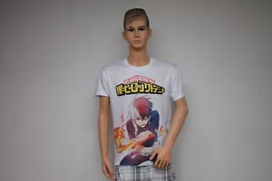 TS62 Anime T-Shirt my hero academia heroes rising Manga Cosplay Style Gr.XL - Bild 1 von 2