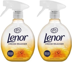 2x Lenor Bügelspray Summer Breeze 500 ml Crease Releaser Faltenlöser - Bild 1 von 1