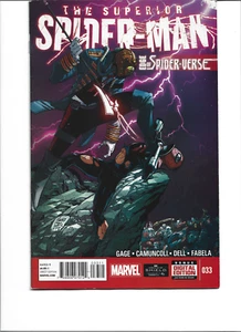 THE SUPERIOR SPIDER-MANS # 33 -EDGE OF SPIDER-VERSE(MARVEL 2014)-VF - Picture 1 of 2