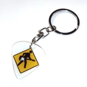Rock IN Progress - Porte-Clés Médiator - Plectre Keychain - Llavero Plectro - Picture 1 of 2