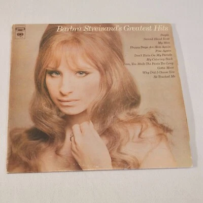 Barbra Streisand's Greatest Hits Vinyl, LP Compilation Reissue, Columbia PC 9968 - Image 1 of 4