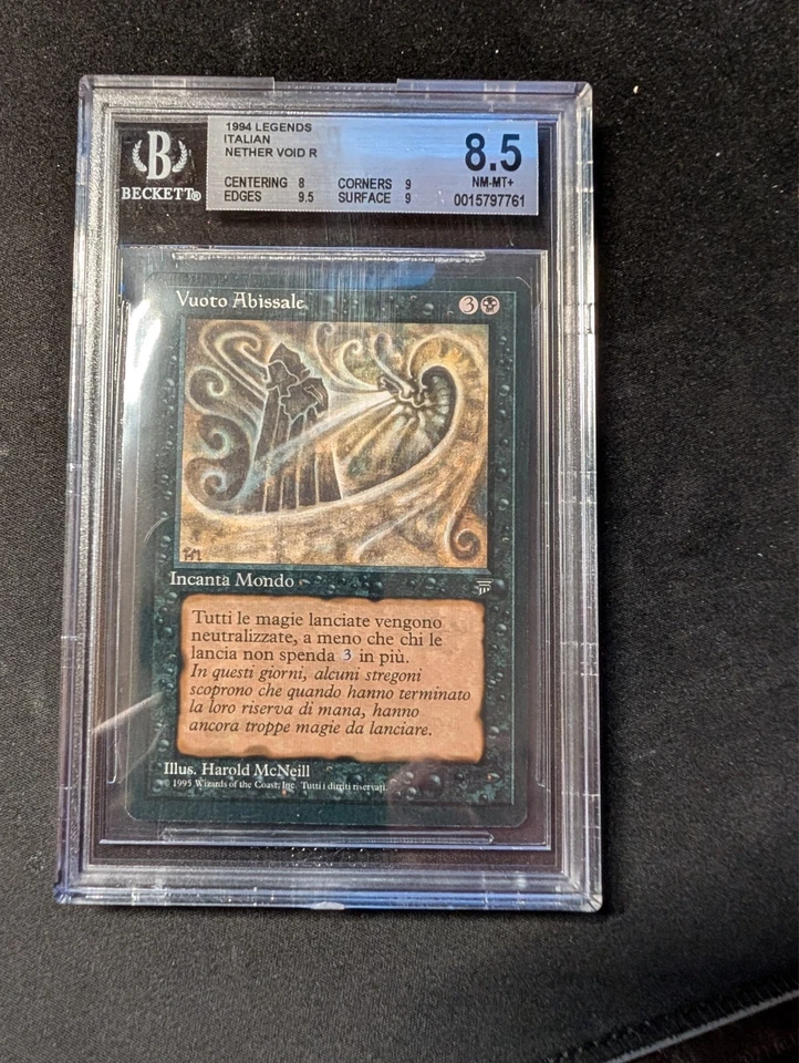 NETHER VOID Legends - Italian Magic the Gathering Mtg  BGS 8.5 - Image 1 of 1