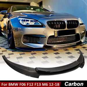 Für BMW 6er F06 F12 F13 M6 2014-18 ECHT CARBON Stoßstange vorne Lippenspoiler Kit