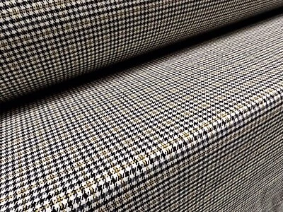 Wool Blend Stretch Spandex Woven Fabric, Per Metre - Country Check Design - Image 1 of 3
