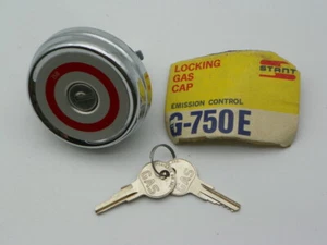 Stant Locking Fuel Gas Tank Cap G-750E NOS! Made in USA Comes with two keys. - Picture 1 of 2
