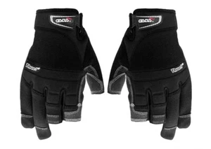 Guantes tácticos versátiles dedos abiertos ligeros transpirables uso multiuso - Imagen 1 de 11