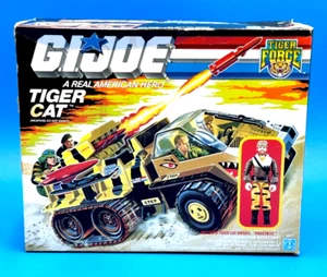GI Joe Tiger Force Tiger Cat Hasbro 1988 Vintage Caja Desgaste Sellada Sin usar, en caja sellada - Imagen 1 de 7