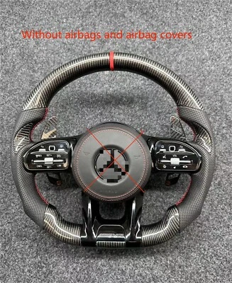 Mercedes Benz AMG carbon fiber steering wheel (all models are old and new) - Image 1 of 4