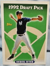 Derek Jeter 1993 Topps Baseball Rookie RC Card #98 New York Yankees HOF
