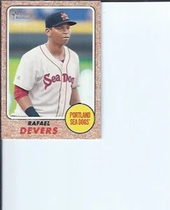 Rafael Devers 2017 Topps Heritage Minors - Picture 1 of 1