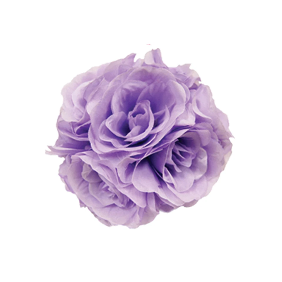 2pcs 7" Kissing Flower Ball Wedding Silk Rose Party Pomander Party decoration - Image 1 of 1