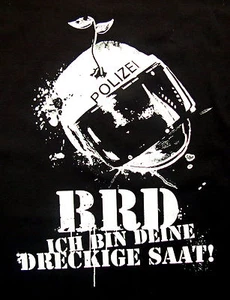 DRECKIGE SAAT Backpatch NEU 36cm BRD Punk Dorks Punkrock Patch Aufnäher Oi   - Bild 1 von 1