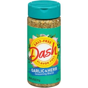 Dash Garlic & Herb Seasoning Blend 6.75oz – Salt Free, Kosher, Bold Flavor - Picture 1 of 6