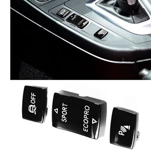 Cubierta de botón del panel de posición de cambio de marchas central para BMW Serie 1 2 3 4 14-18 negro - Imagen 1 de 10