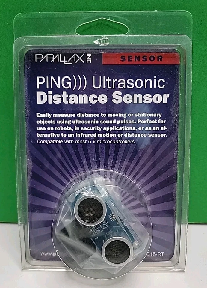 Parallax Ping Ultrasonic Range Sensor 28015-RT - Image 1 of 4