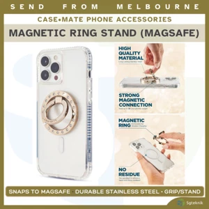 Case-Mate Magnetic Finger Ring Stand works with MagSafe Case - Champagne Crystal - Picture 1 of 9