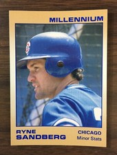 1991 Star Company RYNE SANDBERG  Limited Edition MILLENNIUM Set #/1000Printed