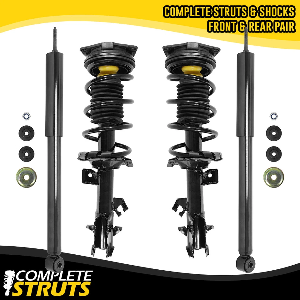 Front Quick Complete Strut & Rear Shock Absorber Bundle for 09-14 Nissan Cube Foto 1 de 1