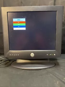 Dell UltraSharp 1702FP 17" 1280x1024 5:4 DVI Vintage LCD Monitor & Adapter - Picture 1 of 4