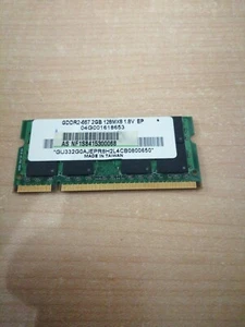 2 GB RAM GDDR2 SODIMM 200-PIN 667 MHz PC2-5300S - Foto 1 di 2