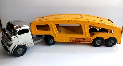 Vintage 1950's Structo Auto Transport Car Carrier C-3044 - Image 1 of 4