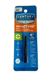 Century Drill & Tool #3 Impact Pro Phillips Torsion Bit 66203 - Picture 1 of 2
