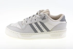 Adidas Rivalry Low J Grey IG1081 Kids Junior Trainers Size UK 4 - Picture 1 of 9
