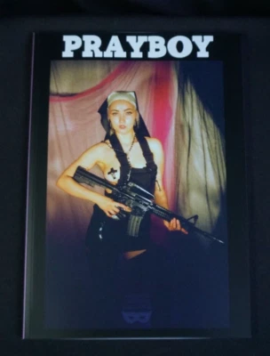 VINTAGE STYLE PRAYBOY ART MAGAZINE (Playboy spoof) naked/angels/demons/nuns RARE - Image 1 of 4