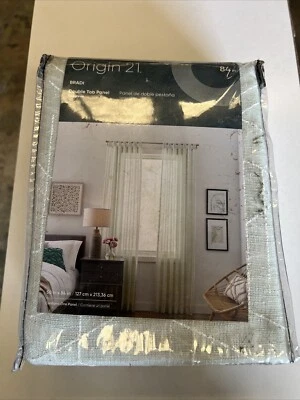 Original 21 BRADI Doble Pestaña Panel Cortina 50"x84” Filtro Luz Verde Mar Foto 1 de 2