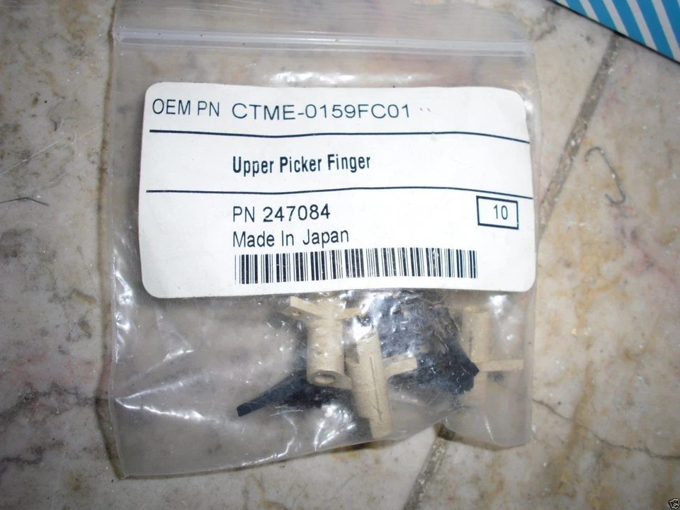 1Pk Genuine Sharp Z50 Z70 Z85 Z88 SF7300 Upper Fuser Picker finger CTME-0159FC01 - Image 1 of 1