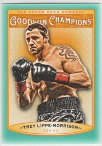 2019 Upper Deck Goodwin Champions #34 Trey Lippe-Morrison Turquoise - Picture 1 of 2