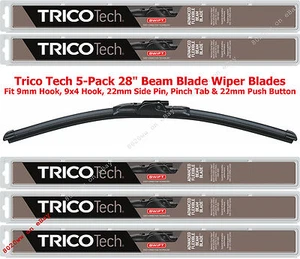 5-Pack 28" Beam Blade Wiper Blades Trico 19-280 x 5 (19-280WD5 Bulk Master Pack) - Picture 1 of 2