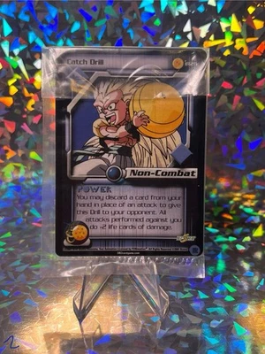 DBZ Dragon Ball Z Catch Drill IR28 CCG Limited DBZ Irwin Toy TCG Promo SEALED - Image 1 of 2