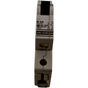 Disyuntor de riel DIN de 1 polo Altech 1BU5 5A B-Trip 277 VAC - Imagen 1 de 6