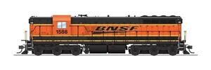 Broadway Limited 5800 HO BNSF EMD SD9 Diesel Loco Sound/DC/DCC #1586 LN/Box - Picture 1 of 1