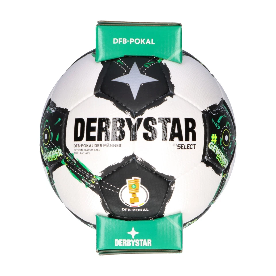 Derbystar Fussball DFB Pokal Spielball Brillant APS v25 25/26 - Bild 1 von 1