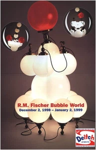 Poster/Mailer: R.M. Fischer Bubble World (December 2, 1998-January 2, 1999) - Bild 1 von 1