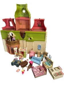 Fisher-Price W9729 Loving Family Dream Dollhouse Mom Dad Girl Baby 20 Pc Access - Picture 1 of 14