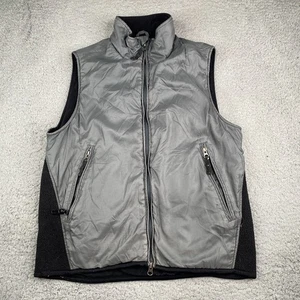 Burton Weste Herren Small grau Fleece gefüttert Full Zip Windbreaker Outdoor - Bild 1 von 18