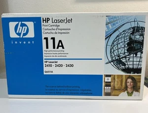 NEU Original versiegelt HP 11A Q6511A schwarzer Toner LaserJet 2410 2420 2430 versiegelte Verpackung - Bild 1 von 6