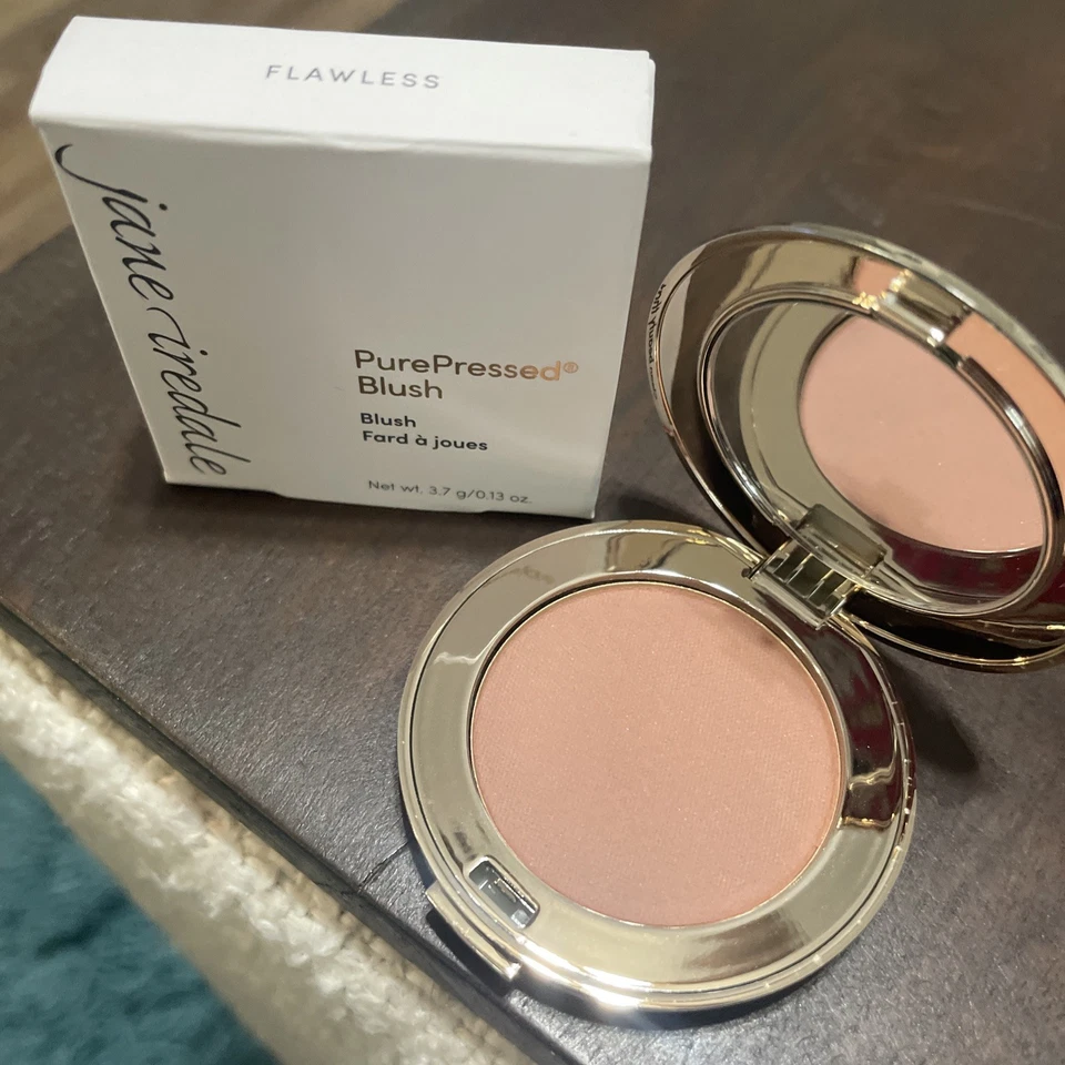 New Full Size  Jane Iredale PurePressed Blush - FLAWLESS - Free Ship NIB - Image 1 of 1