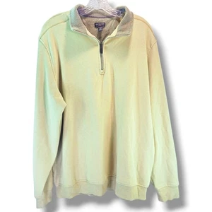 Van Heusen Herren Plaza Taupe Flex Fleece Quarter-Zip Pullover Sweatshirt Gr. XL - Bild 1 von 11